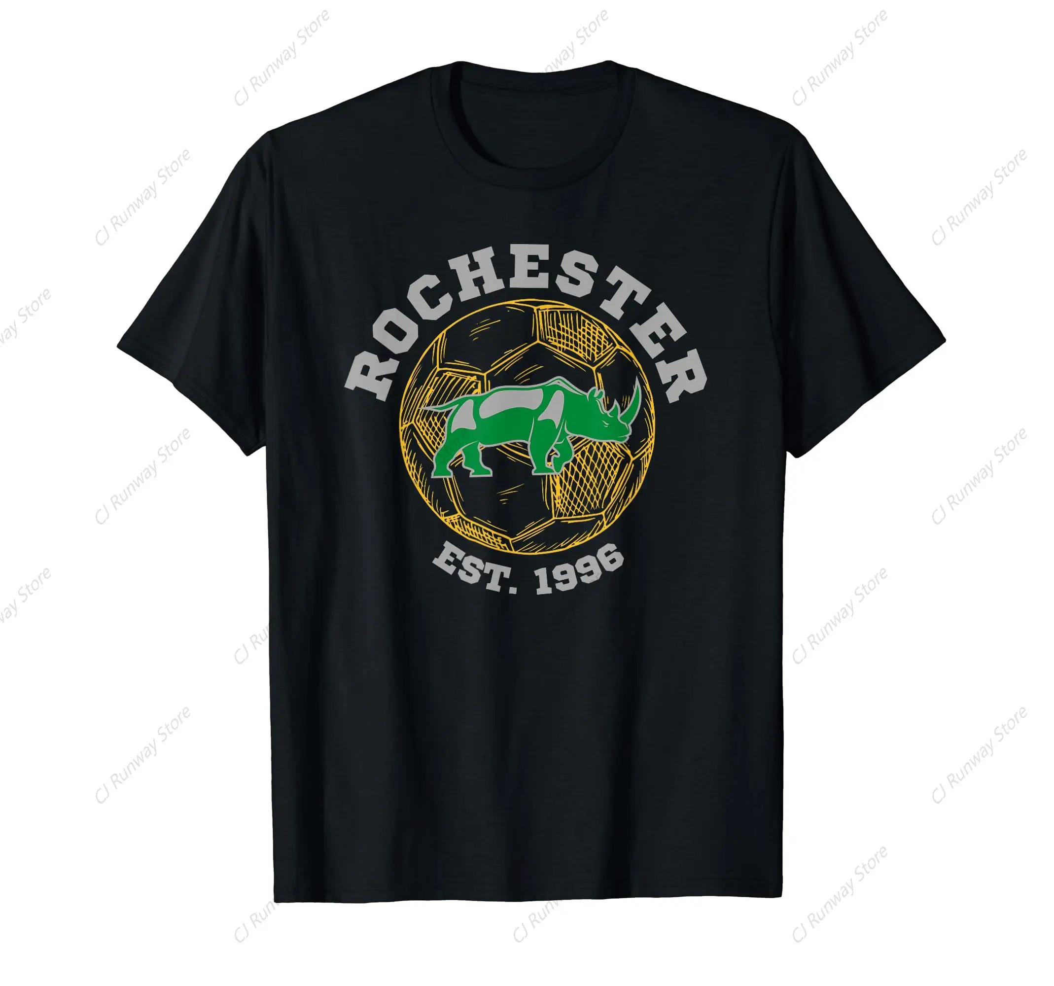 Мужские и женские винтажные футболки Rochester, новинка 1996