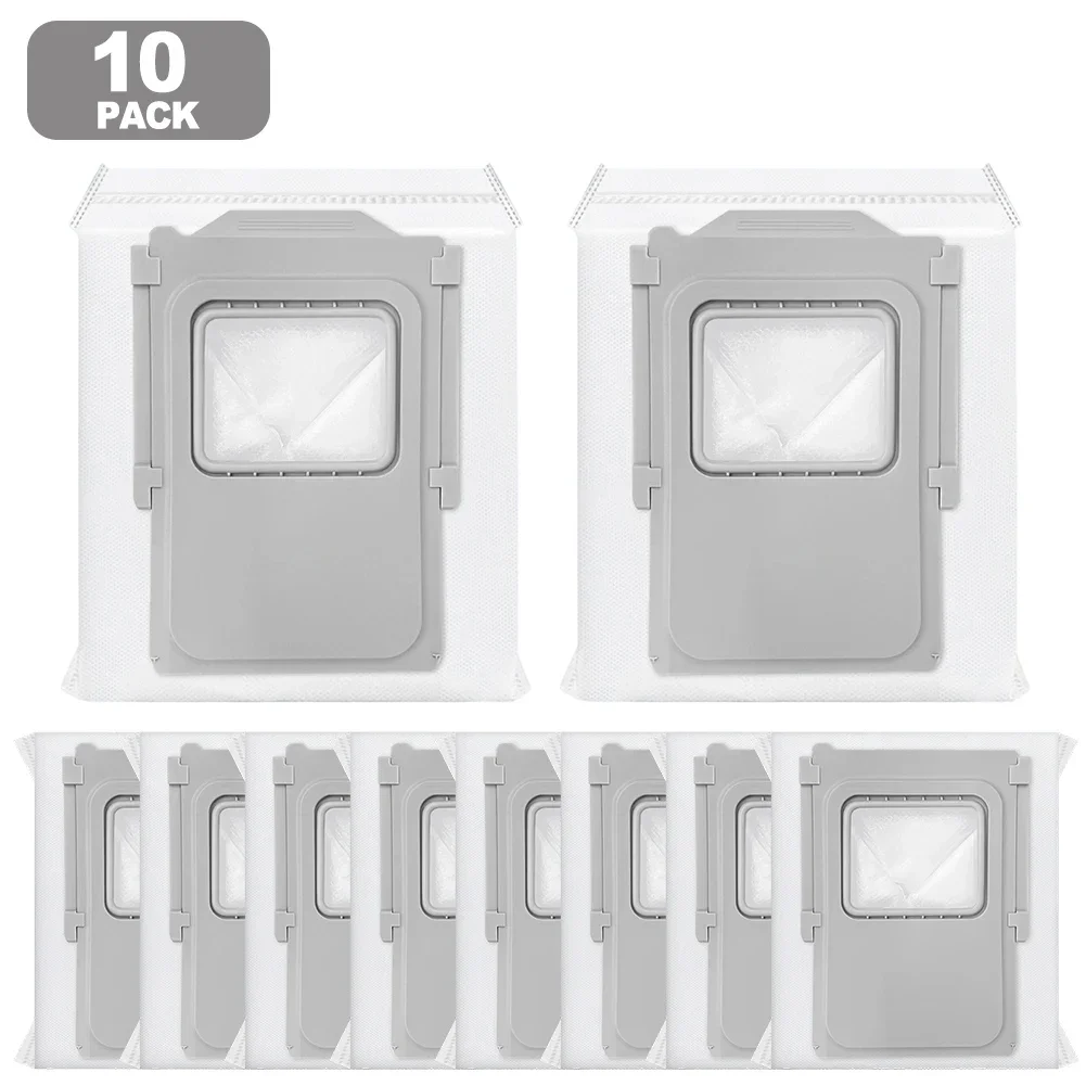 Пылесборники для пылесосов DJI ROMO P, ROMO A, ROMO S, совместимые, объемом 3,5 литра, 4 штуки в упаковке