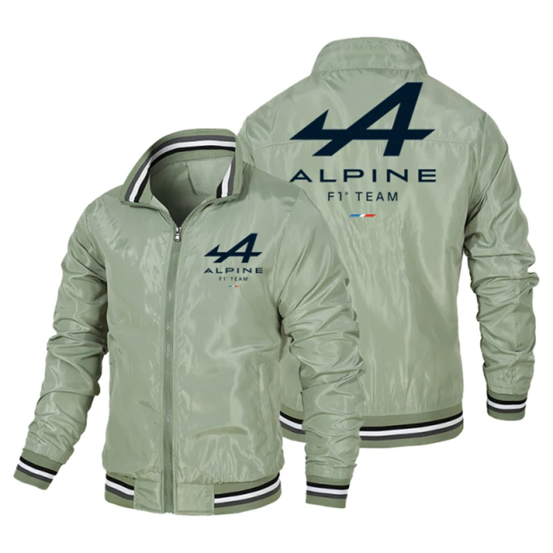 Фото New Alpine F1 Team Zipper Jacket Sportswear Outdoor Carsweater Jacket Alpine Men's Jacket Men's Pocket Casual Spring and Autumn №5