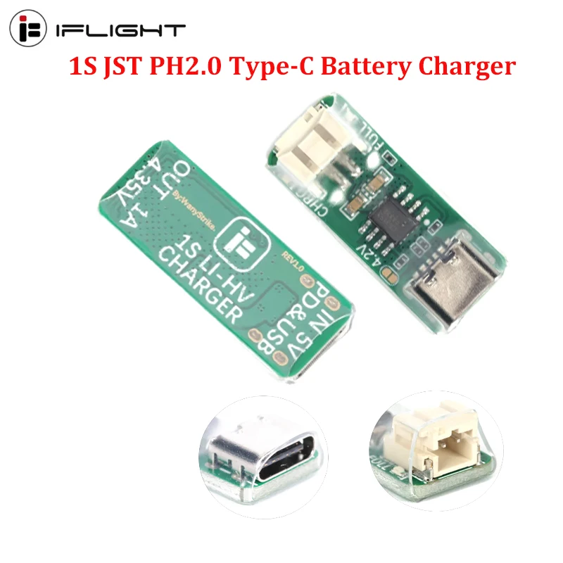4 шт., зарядное устройство iFlight 1S LiHV 3,8 в/4,35 в