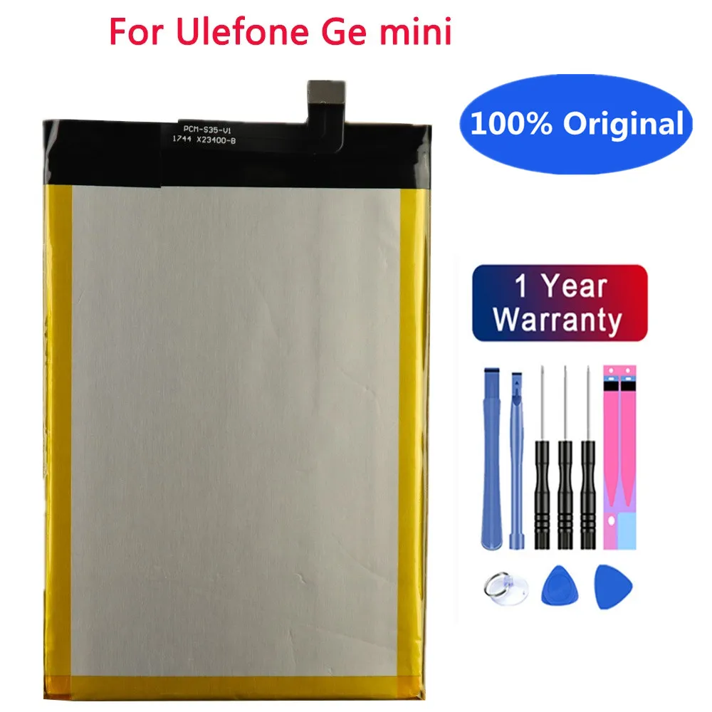 100% оригинальный сменный умный аккумулятор для Ulefone Ge mini 3150 мАч оригинальные перезаряжаемые батареи аккумулятор + Инструменты