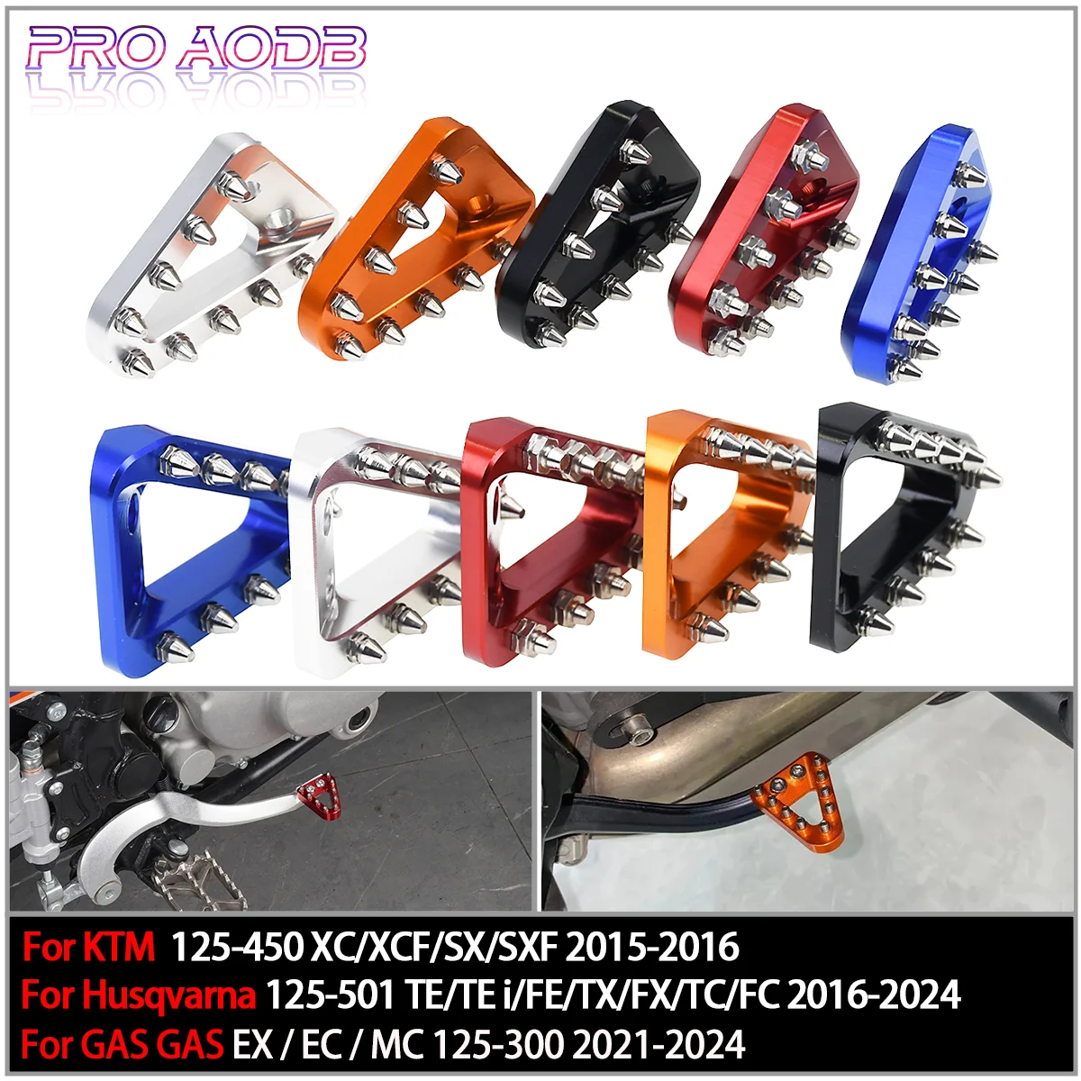 Наконечник задней педали тормоза для KTM SX SXF XC XCF XCW EXC EXCF Husqvarna TC TE FC 125 250 350 450 500 530