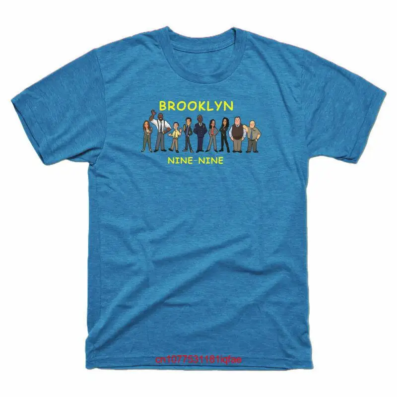 Точная футболка Brooklyn хлопок ТВ рукав мужской шоу 99-й короткий или короткий рукав