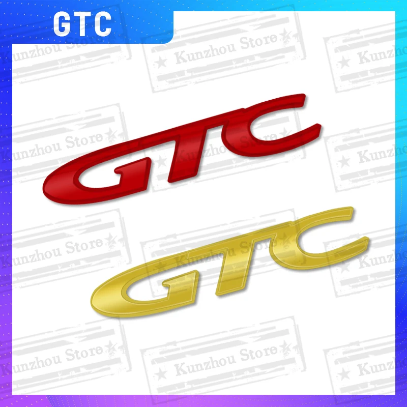 Фото Металлический логотип GTC для Opel Zafira Mokka Meriva Insignia Corsa Astra Adam Vauxhall, 1 шт., эмблема передней решетки, заднего багажника №2