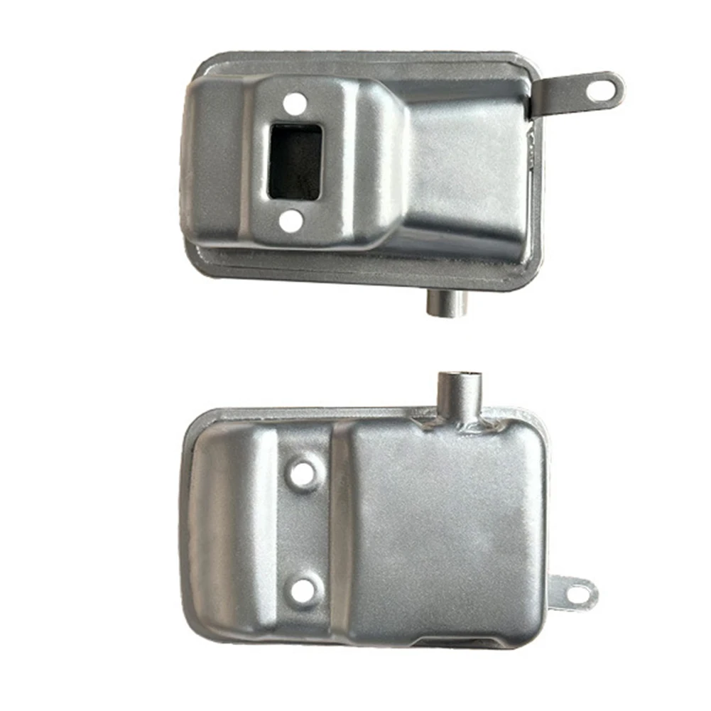 Фото Глушитель выхлопной тепловой щит для Zenoah G45L G35L BC3410 BC4310 Запчасти для газонокосилки аксессуары для садовых инструментов №5