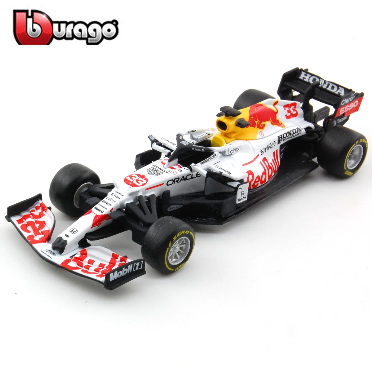Bburago 1:43 Red Bull Racing TAG Heuer RB16b 2021 # 33 MAX Verstappen сплав, роскошный автомобиль, литая под давлением модель автомобиля, коллекция игрушек, подарок