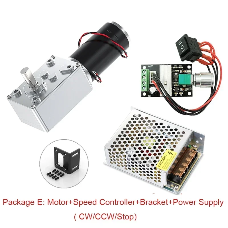 5840-31ZY DC 12V 24V Reduction Gear Motor Large Torque High Power 2-70kg 7RPM-470RPM Worm Gear Motor Reversed Motor (art.: 3920caf740b44) - 3920caf740b44