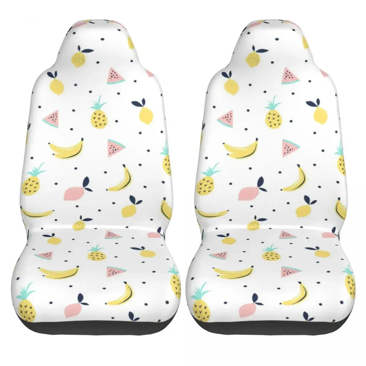 Фото Funda Universal para asiento coche con frutas bonitas, fundas para asiento coche viaje con plátano para las von estaciones №2