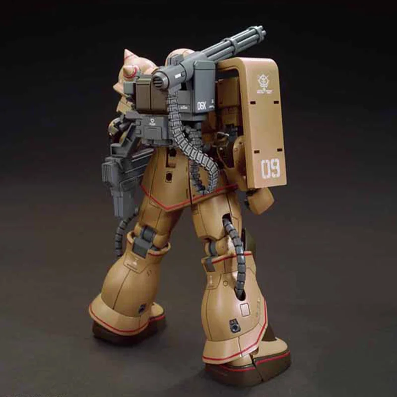 Фото Набор моделей GAOGAO HG 1/144 GTO 019 MS-06CK ZAKU, фигурки роботов, пластиковая модель, хобби-игрушки, подарки №4