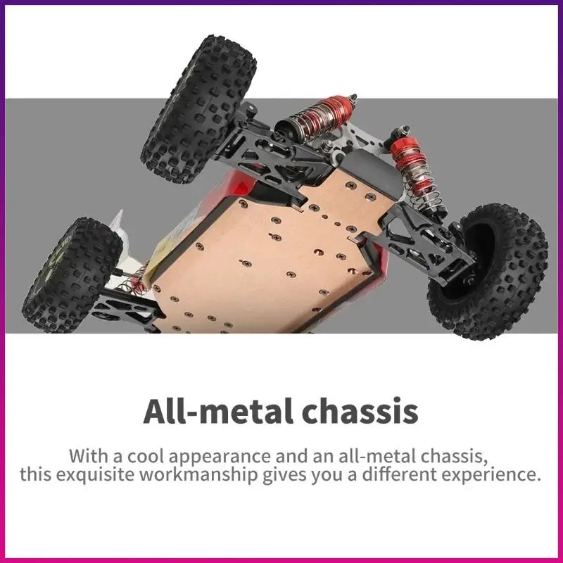 Фото WLtoys 144016 Fast RC Cars 35 км/ч или 75 км/ч 1/14 off Road 4WD Drift Toys, 2,4G Monster Truck с дистанционным управлением для взрослых и детей №2
