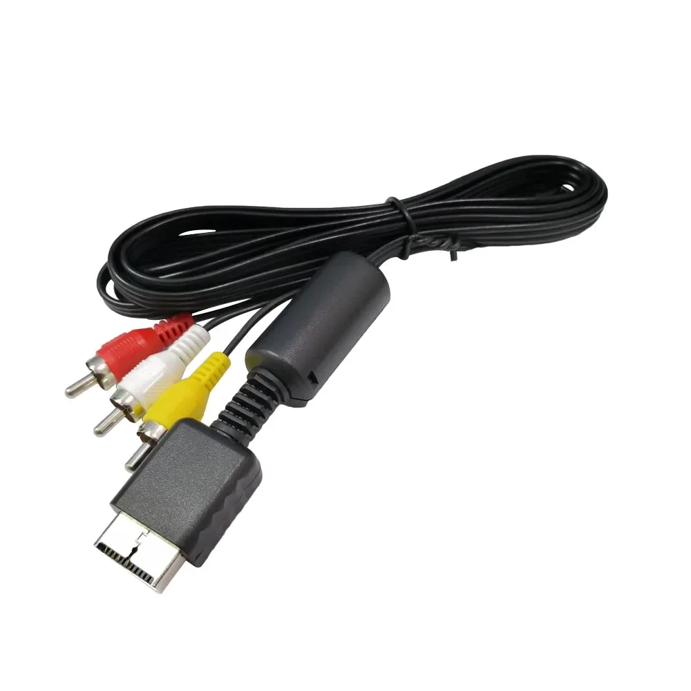 Фото Аудио-видео AV-кабель, игровой композитный 3, медный провод RCA PS2RGB PS2AV, мульти-кабель для Sony Playstation 1 2 3 PS1, PS2, PS3, консоли №3
