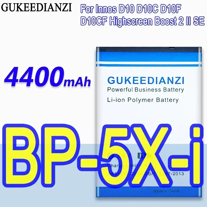 Аккумулятор GUKEEDIANZI большой емкости BP-5X-i 3000 мАч для Innos D10 D10C D10F D10CF для аккумуляторов Highscreen Boost 2 II SE