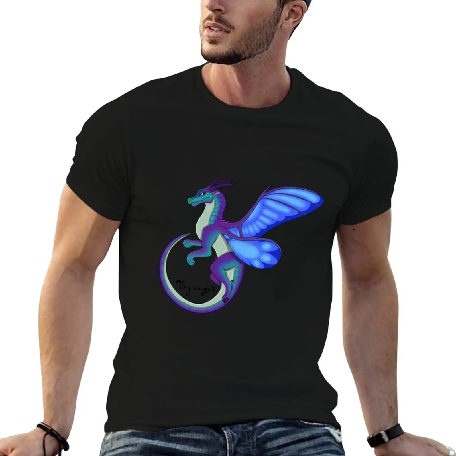Футболка SilkWing, мужские футболки для мужчин, хлопковая футболка, футболка