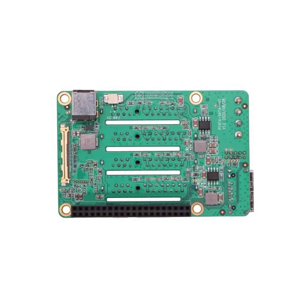 Фото Шляпа Raspberry Pi 5 Penta SATA — Шляпа до 5 дисков SATA для RPI 5 №5