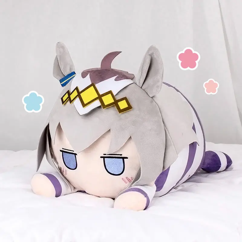 Аниме Umamusume: Pretty Derby Oguri Cap Papa Рисунок Идол Мягкая подушка Аниме Плюшевая кукла Косплей Игрушки Подарок