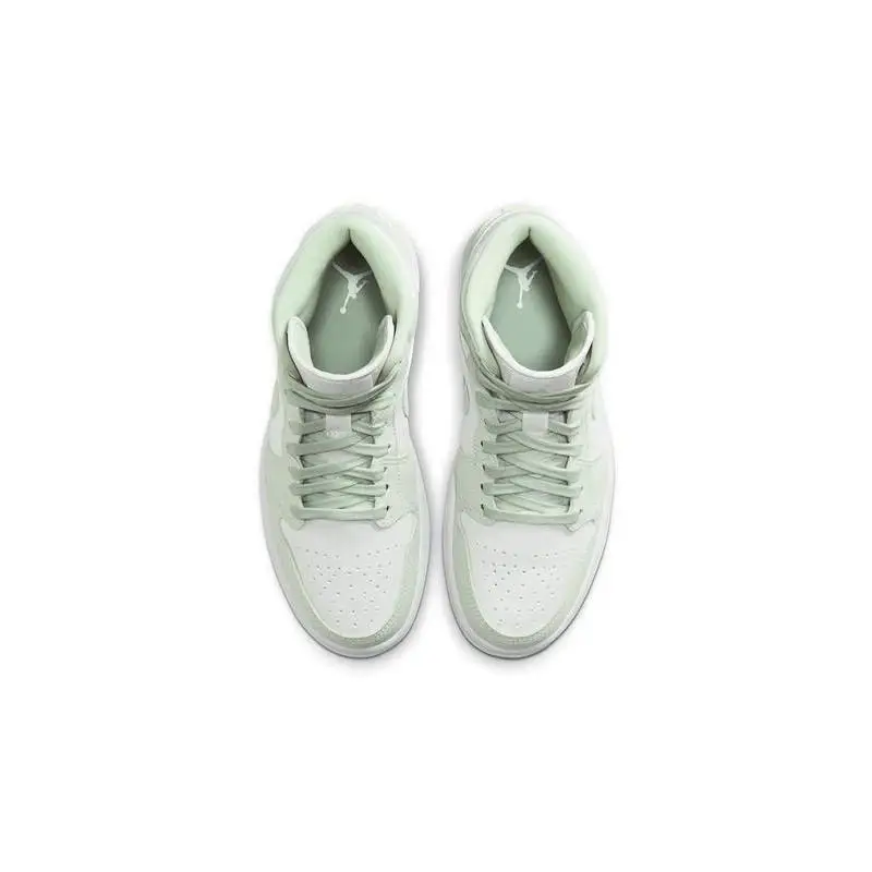 Фото Женские кроссовки Nike Jordan 1 Mid ель Aura №5