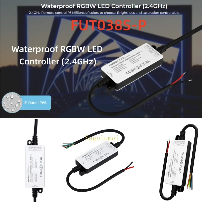 Фото Контроллер Miboxer WP FUT035S-P SingleColor CCT RGB RGBW RGB + CCT 2,4G Контроллер светодиодных лент Водонепроницаемый IP66 FUT038/037/036/039S-P №5
