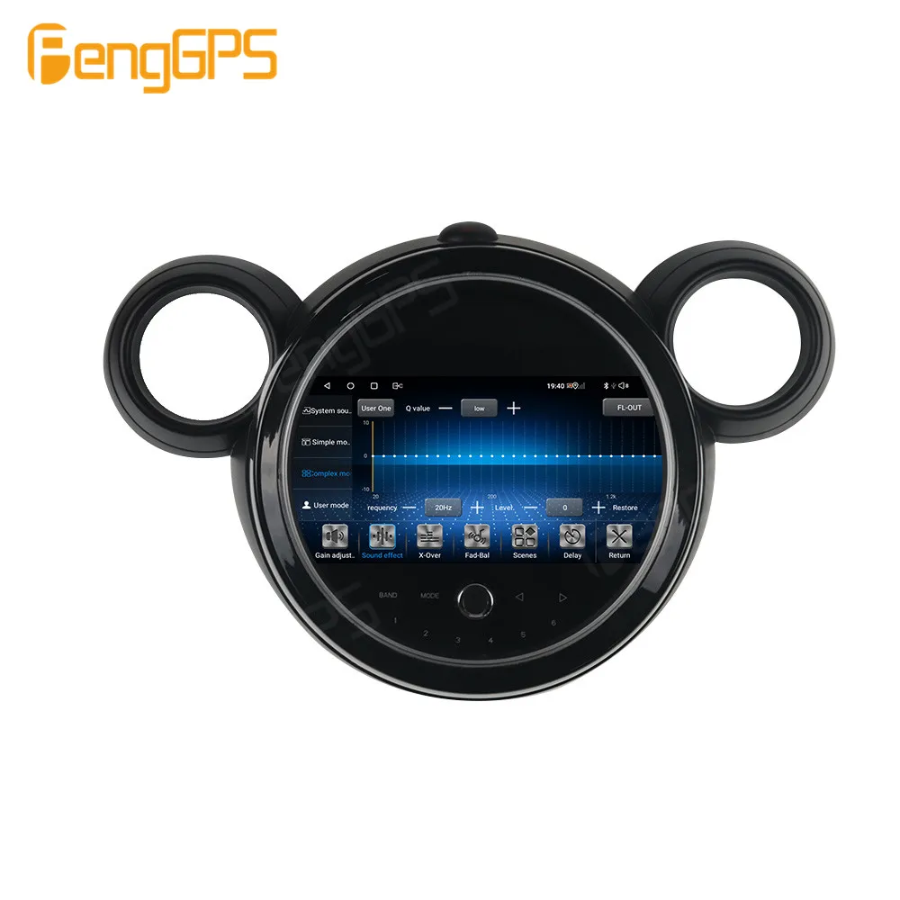Фото 9-дюймовый автомобильный радиоприемник Android 13 CarPlay для BMW MINI 2007-2013, мультимедийный плеер с сенсорным экраном, GPS-навигация, головное устройство DSP BT WIFI №2