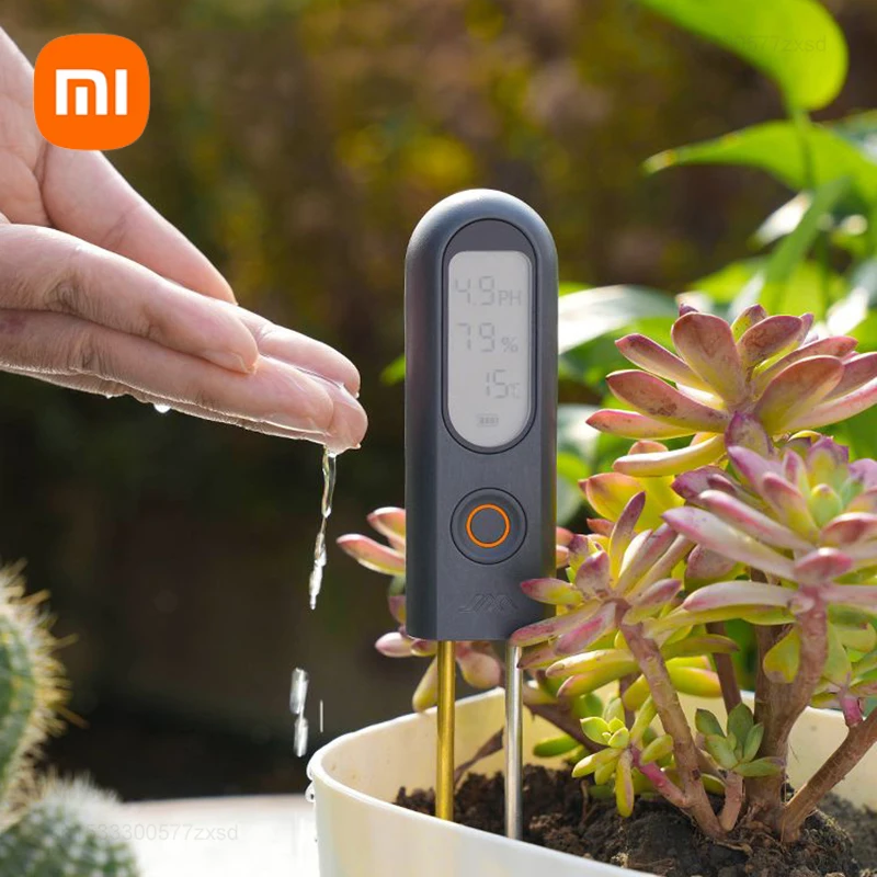 Xiaomi JIMIHOME детектор значения почвы, измеритель влажности почвы, содержание питательных веществ, измеритель влажности, датчик, измерительный прибор для измерения почвы