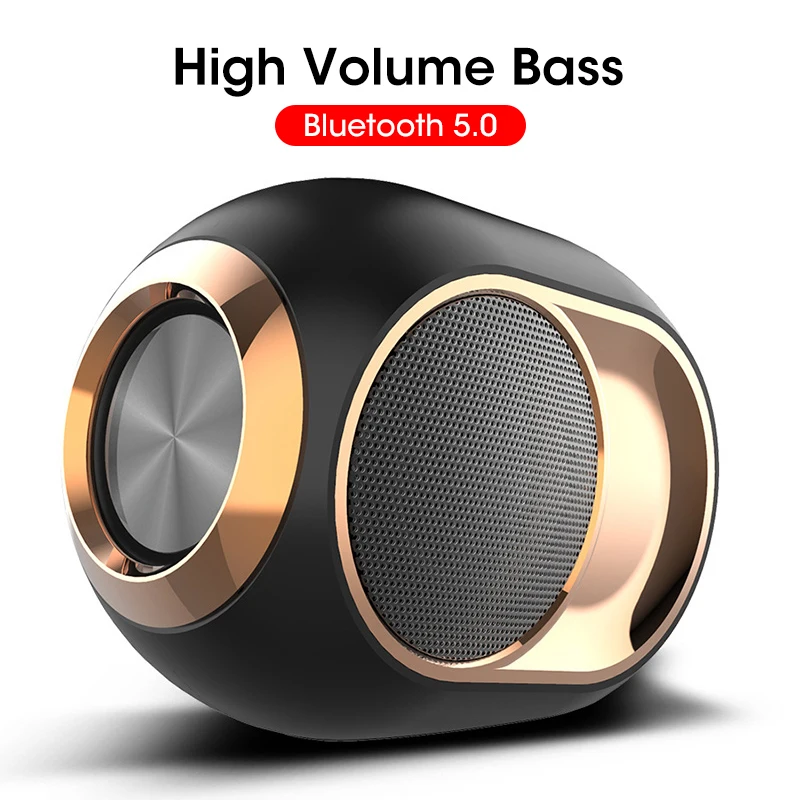 Bluetooth-Колонка X6, беспроводная, водонепроницаемая, с поддержкой TF, AUX, USB, FM