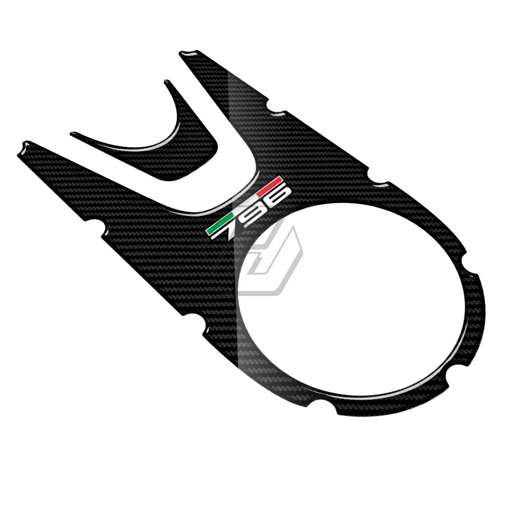 Фото Для Ducati Monster 796 2008-2014 3D карбоновый защитный чехол для бензобака мотоцикла №3