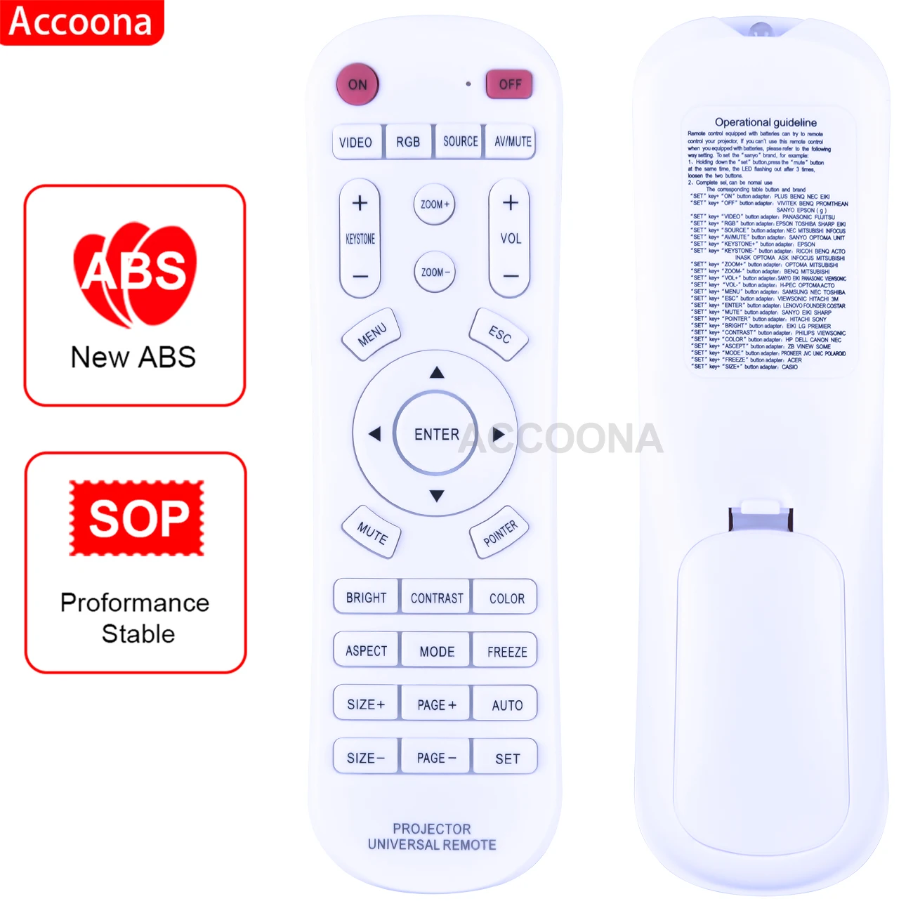 Универсальный пульт дистанционного управления для проектора 3M Acer Benq Toshiba Casio Epson Hitachi Sony Jvc Nec Optoma Panasonic