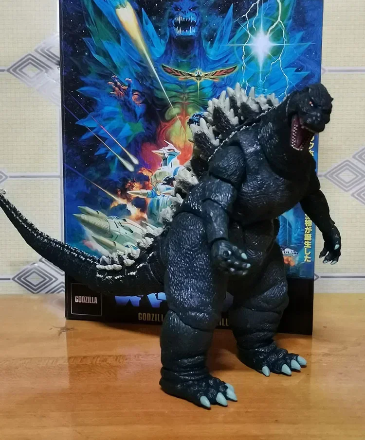 Фото NECA 1994 версия фильма космическая Годзилла шарнирная ПВХ экшн-фигурка детский подарок 17 см №3