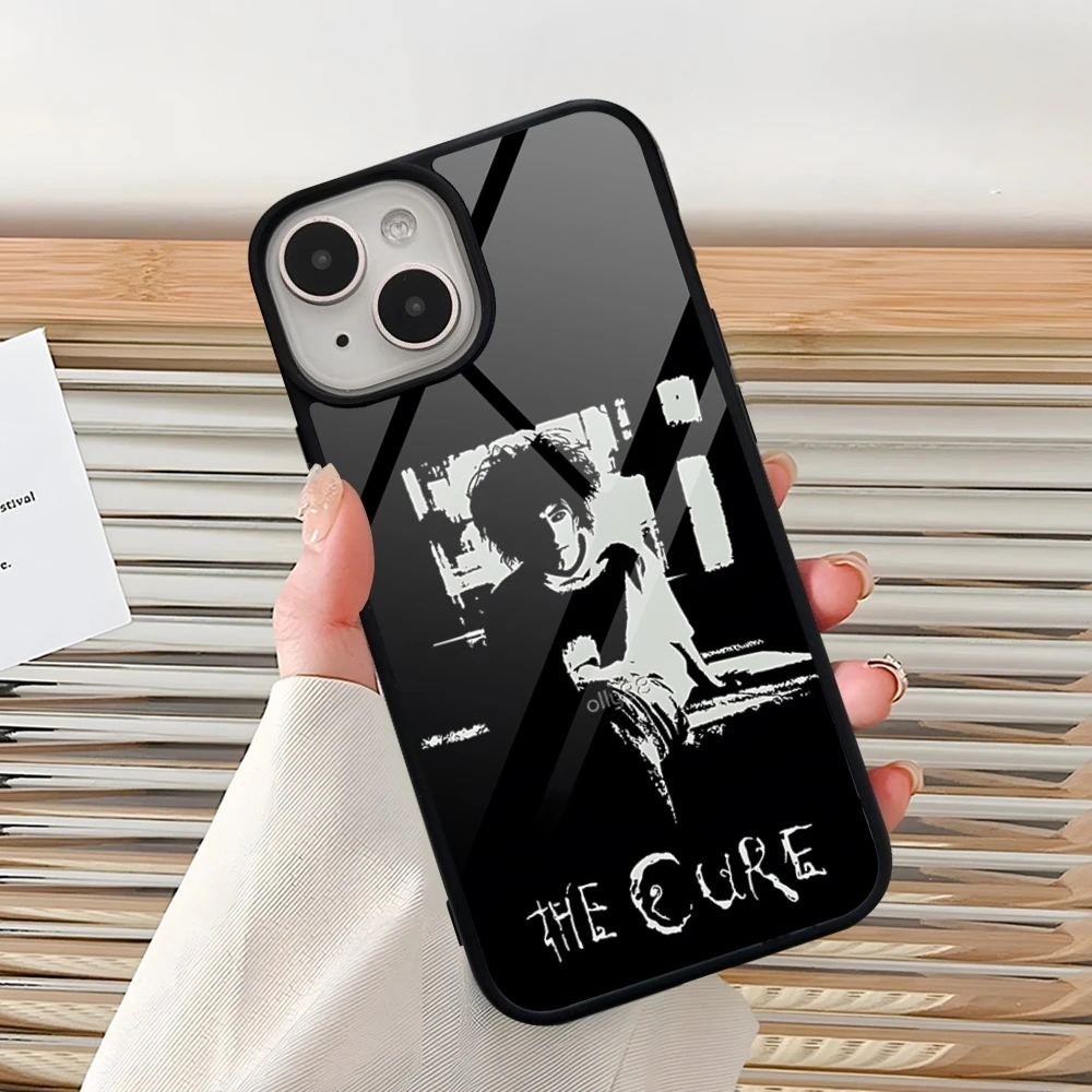 Фото Чехол для телефона Heavy Metal Band The Cure для Iphone 15 Pro Max 14 12 11 13 Mini 6 8 7 Plus X Xs XR PC + TPU Design Задняя крышка №3