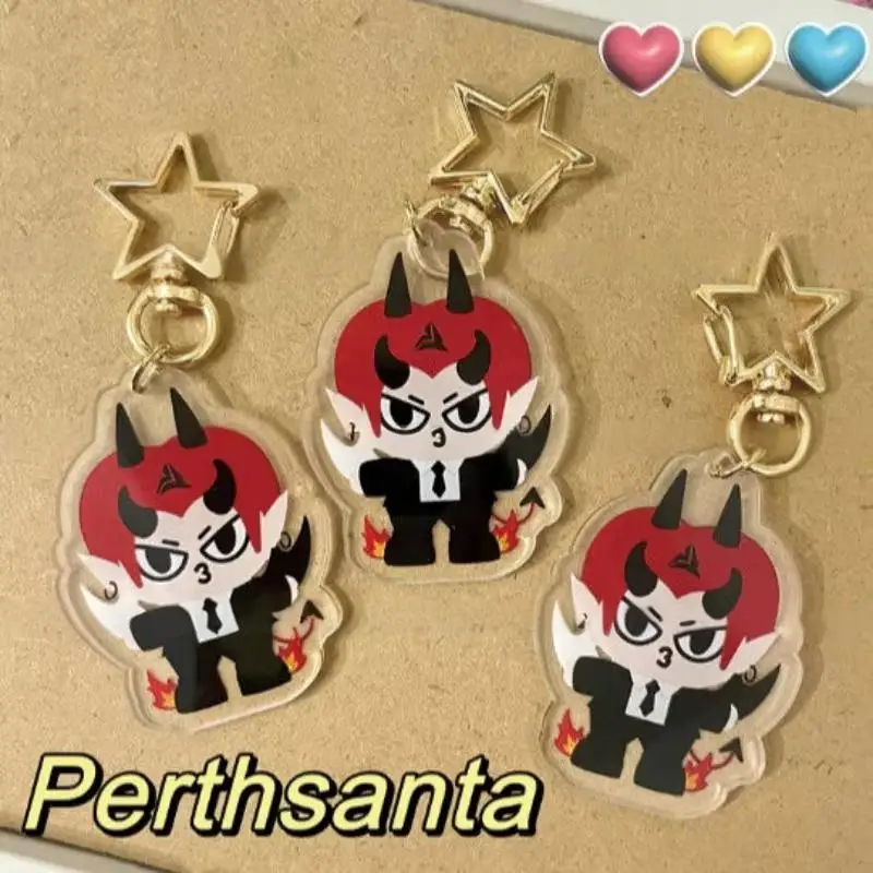 Тайский сериал Love By Chance Perthsanta Perth Saint, брелок для косплея, акриловый кулон, брелок для ключей, сумка, аксессуары, подарок