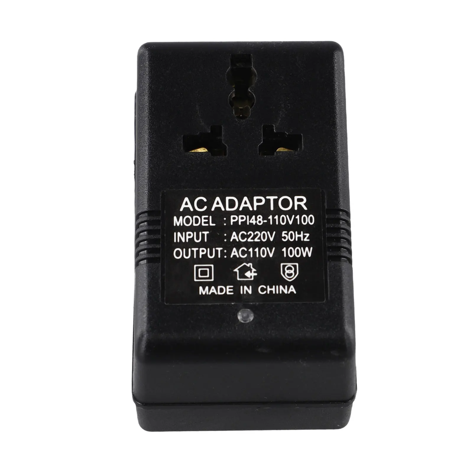 Деловые поездки AC 220V To 110V трансформатор Преобразователь мощности компактный и портативный эффективный трансформатор без хлопот