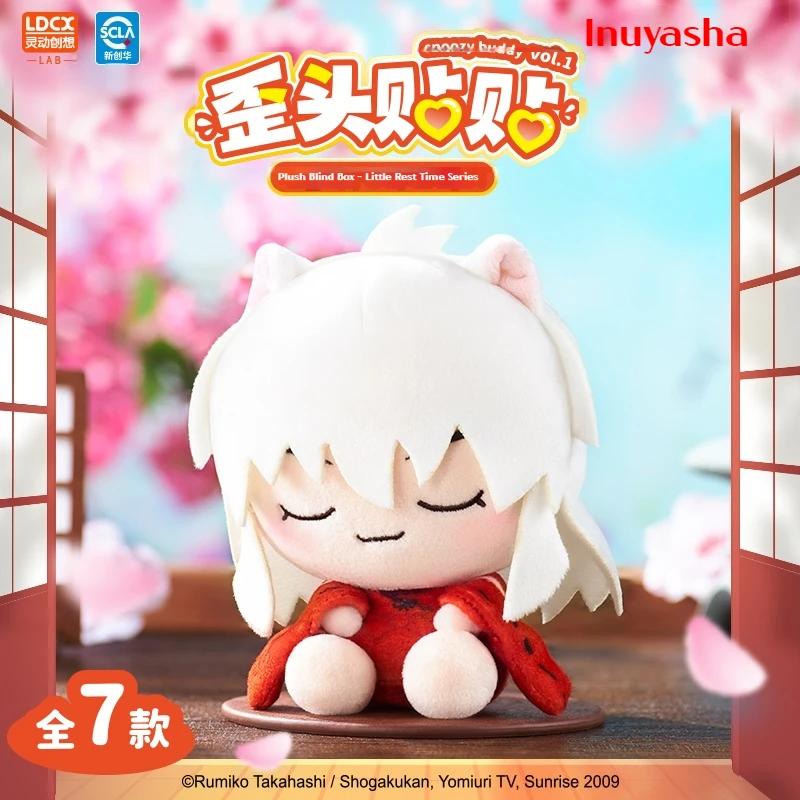Подлинная серия Snoozy Buddy Vol.1 Inuyasha Kagome Higurashi Sesshoumaru слепая коробка аниме фигурка модель орнамент игрушка подарок на день рождения