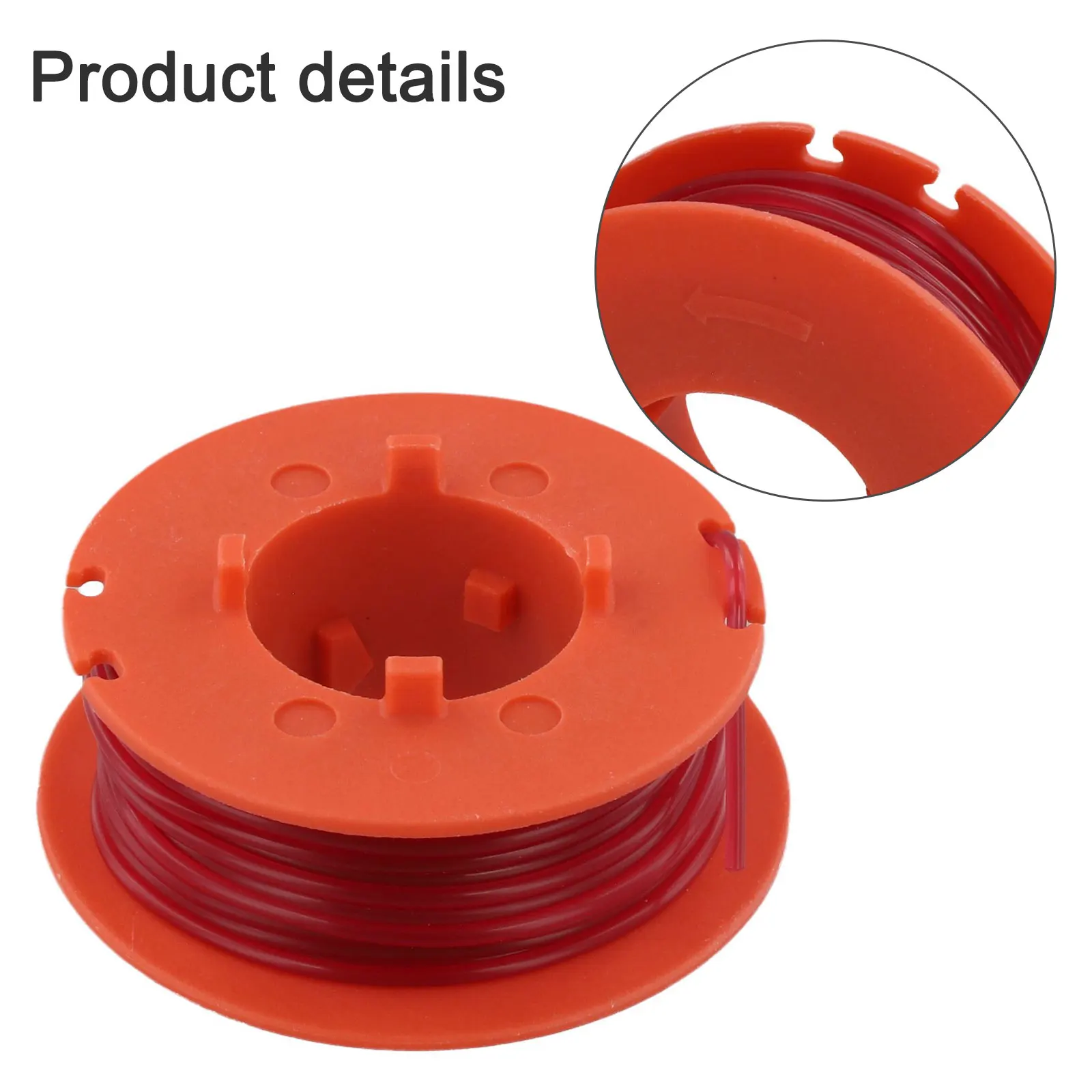 Фото ART 23 26 30 Easytrim Combitrim Сменная катушка Нейлоновая триммерная леска Диаметр проволоки 1 5 мм Длина 32 фута/10 м Модель F016800175 №5