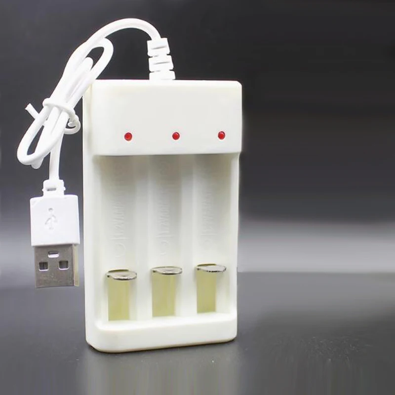Фото Зарядное устройство для аккумуляторной батареи AAA/7, универсальный USB-зарядный блок 1,2 В, зарядное устройство для литиевой батареи AA/5 14500 №3