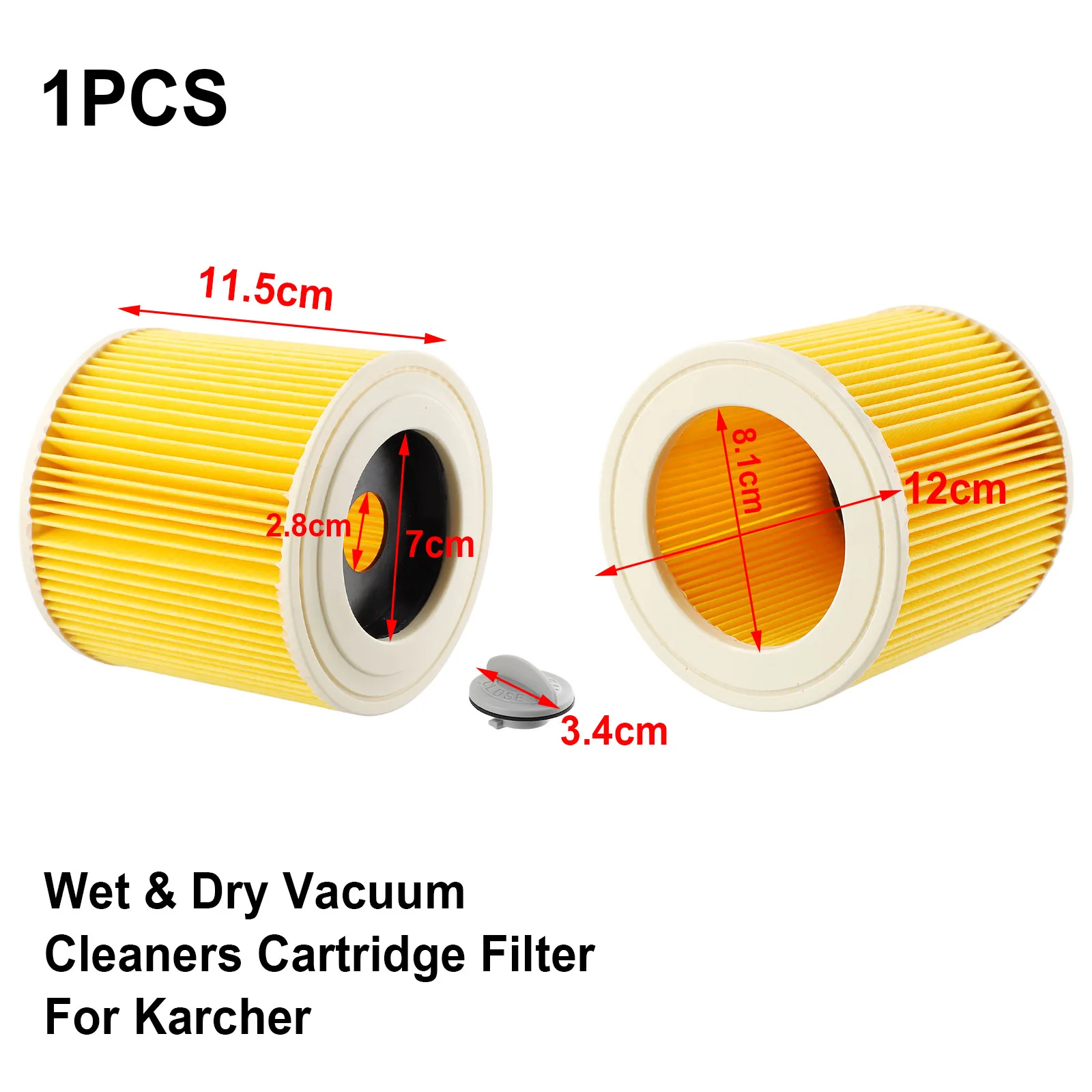 Фото 1 шт., фильтры для пылесоса Karcher WD WD2 WD3 №4