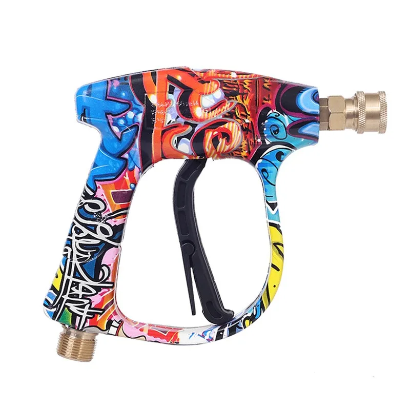 Lyr ROUE 1/4 Quick Connection Snowflake Foam Cannon Водяной пистолет для Parkside Karcher Nilfisk Bosch Lavor Elitech Автомобильная чистка Mach