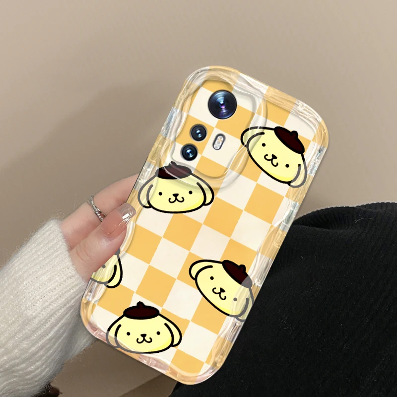 Фото Cinnamoroll мультфильм Sanrio для Xiaomi Mi 14 12 12T 11 Lite Poco M6 X6 X5 X4 X3 M3 F4 Pro GT фотомагнитный чехол для телефона №4