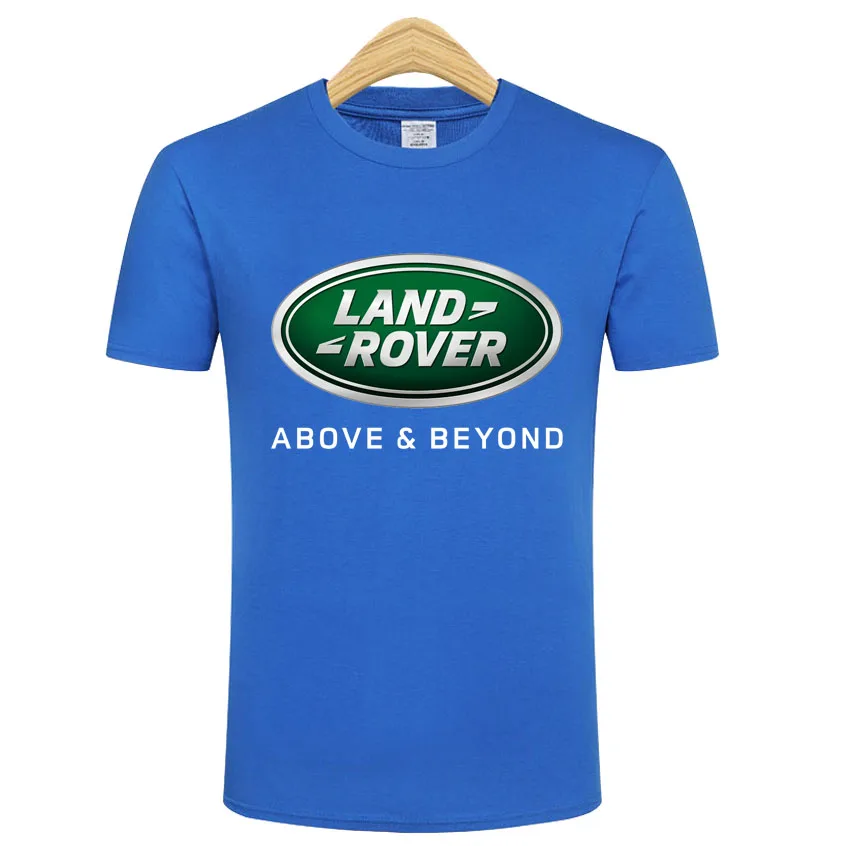 Коллекция 2022 года, дизайнерская футболка с логотипом LAND ROVER, футболка большого размера
