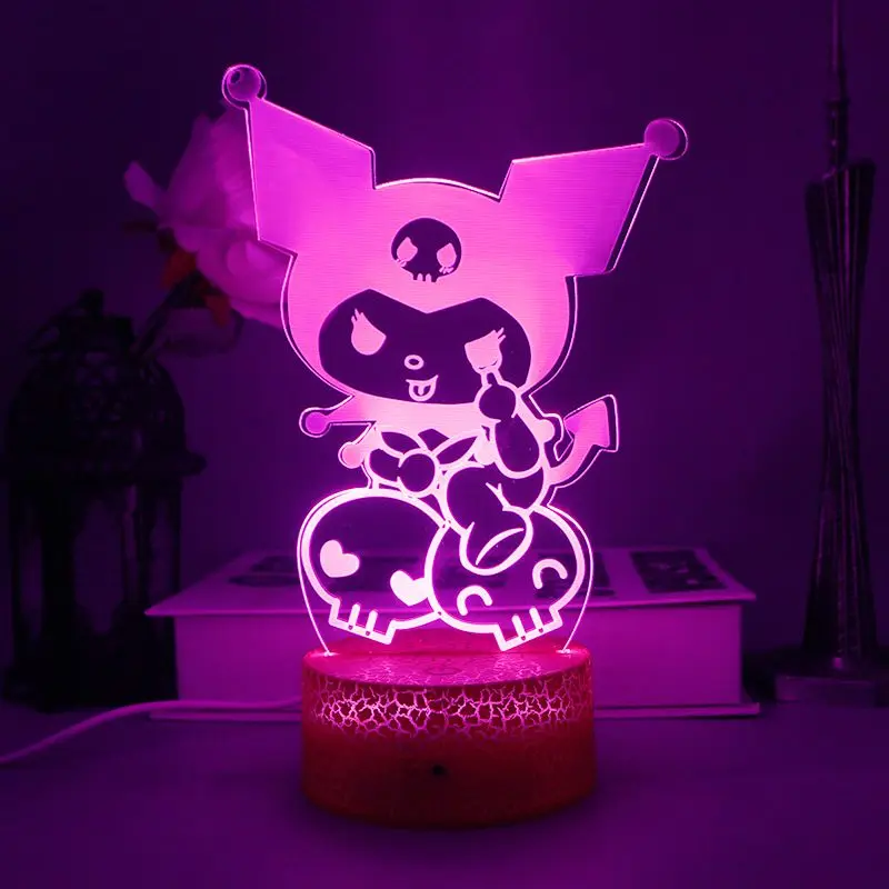 Фото Sanrio новый стиль креативное прикроватное украшение Cinnamoroll подарок на день рождения друг девушка спальня аура милое мультяшное украшение №2