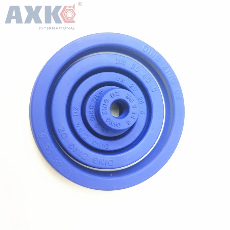 AXK IUH 65X78X10 NBR РЕЗИНОВЫЙ ПРОКЛАД / UN 25X33X5.7 / UR 55X66X7.3 Уплотнение чашки PU U Гидравлическое уплотнение Полиуретан (PU) U-образное кольцо