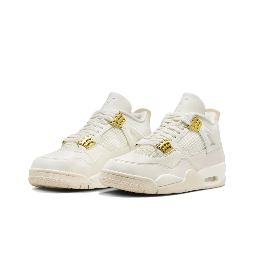 Фото Air Jordan 4, ретро, унисекс, противоскользящая, износостойкая, баскетбольная, повседневная обувь в стиле ретро, мужская и женская обувь №3