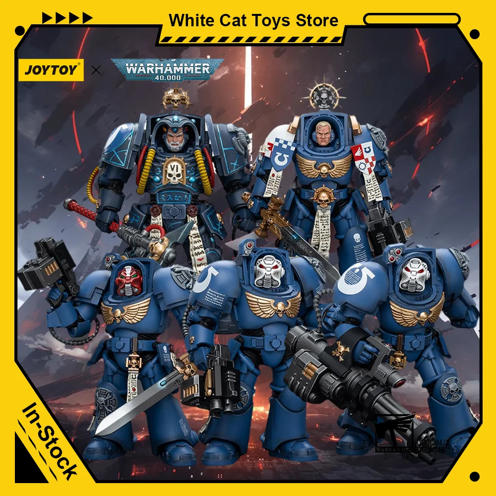 [В НАЛИЧИИ] JOYTOY Warhammer 40K 1/18 Фигурки Ультрамарин Терминатор Отряд библиотекар Аниме Модель Игровая фигурка Игрушки Подарок