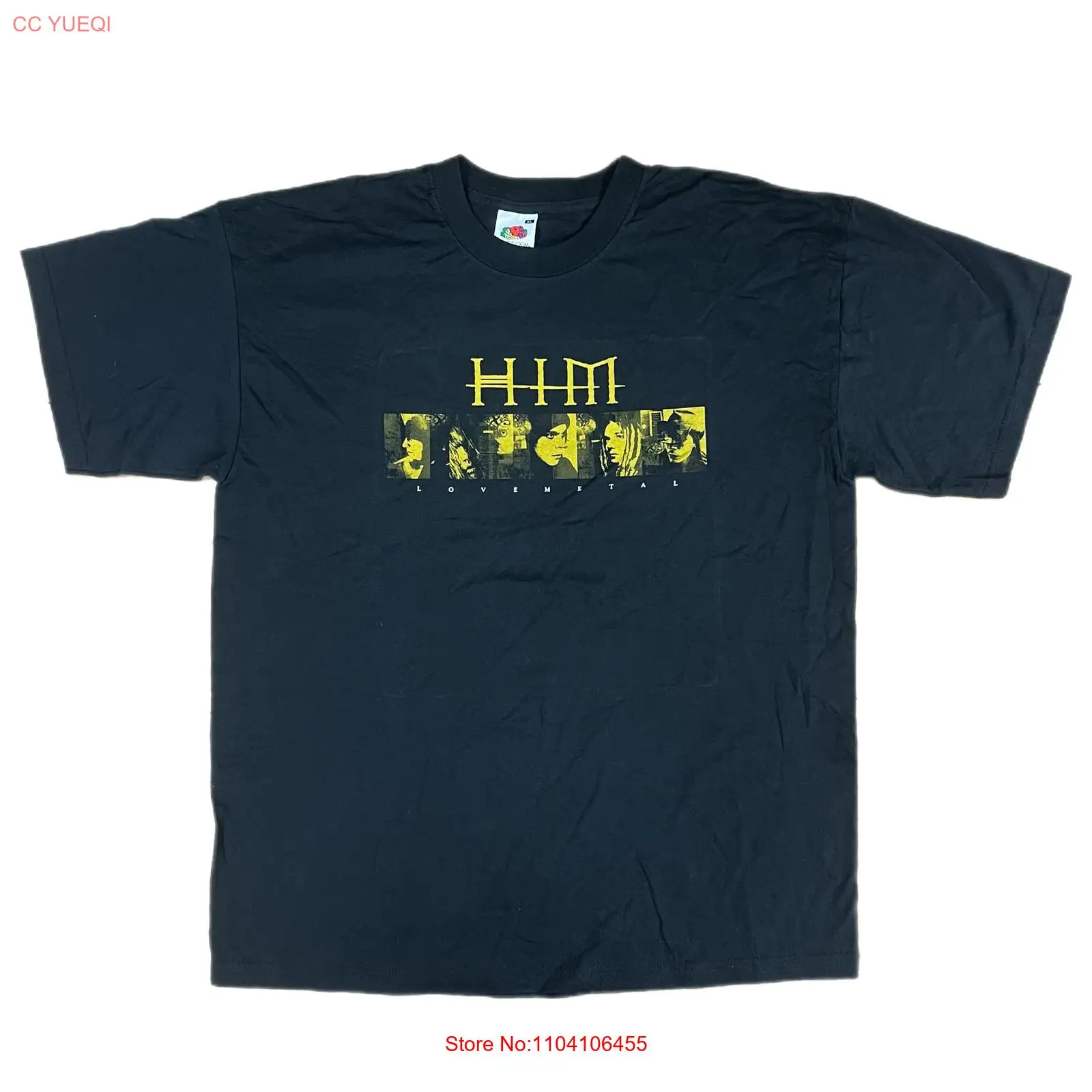 Винтажная футболка HIM 