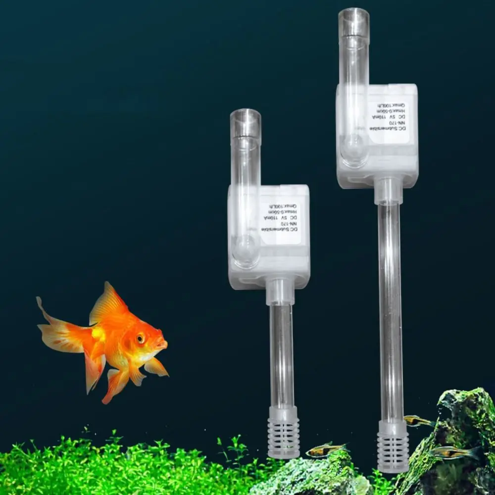 Фото USB небольшой погружной насос на присоске пластиковый мини-водяной насос ультра тихий 1 Вт насос для фонтана для воды аквариум №5