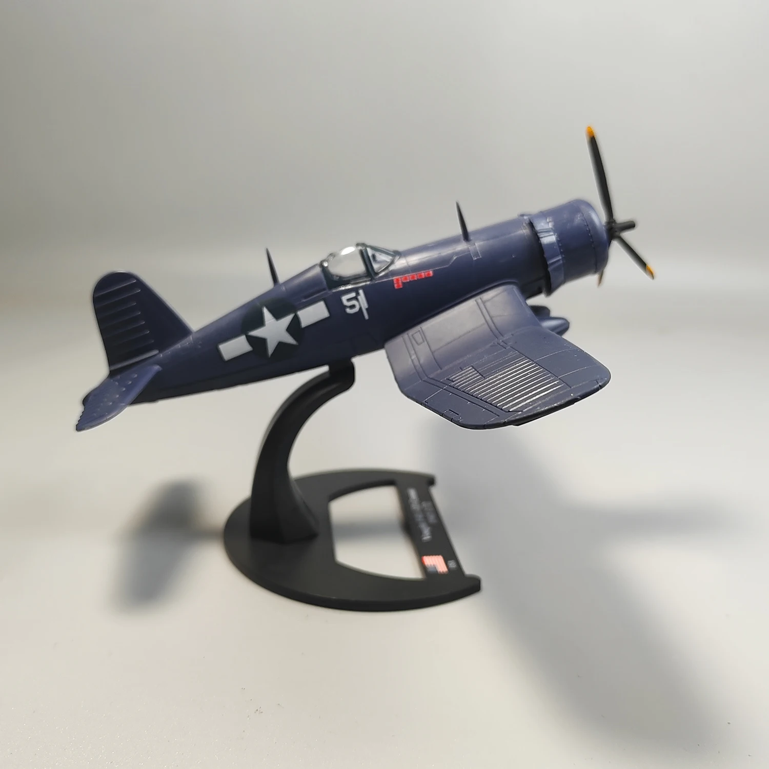 Luppa масштаб 1:72, модель американского истребителя F4U, литой под давлением сплав, классические ностальгические игрушки, сувенирные подарки, коллекционный статический дисплей