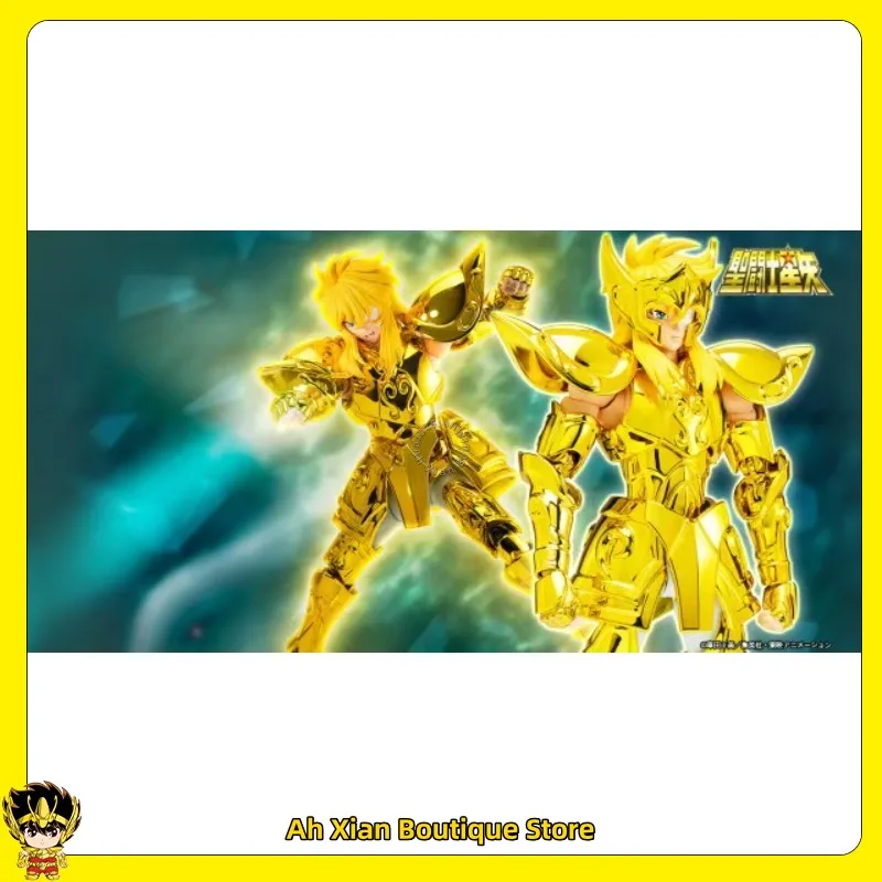 【100% оригинал】BANDAI Saint Seiya Водолей Хогога миф ткань EX наследник золотой ткани гаражный комплект экшн-фигурки подарки игрушки