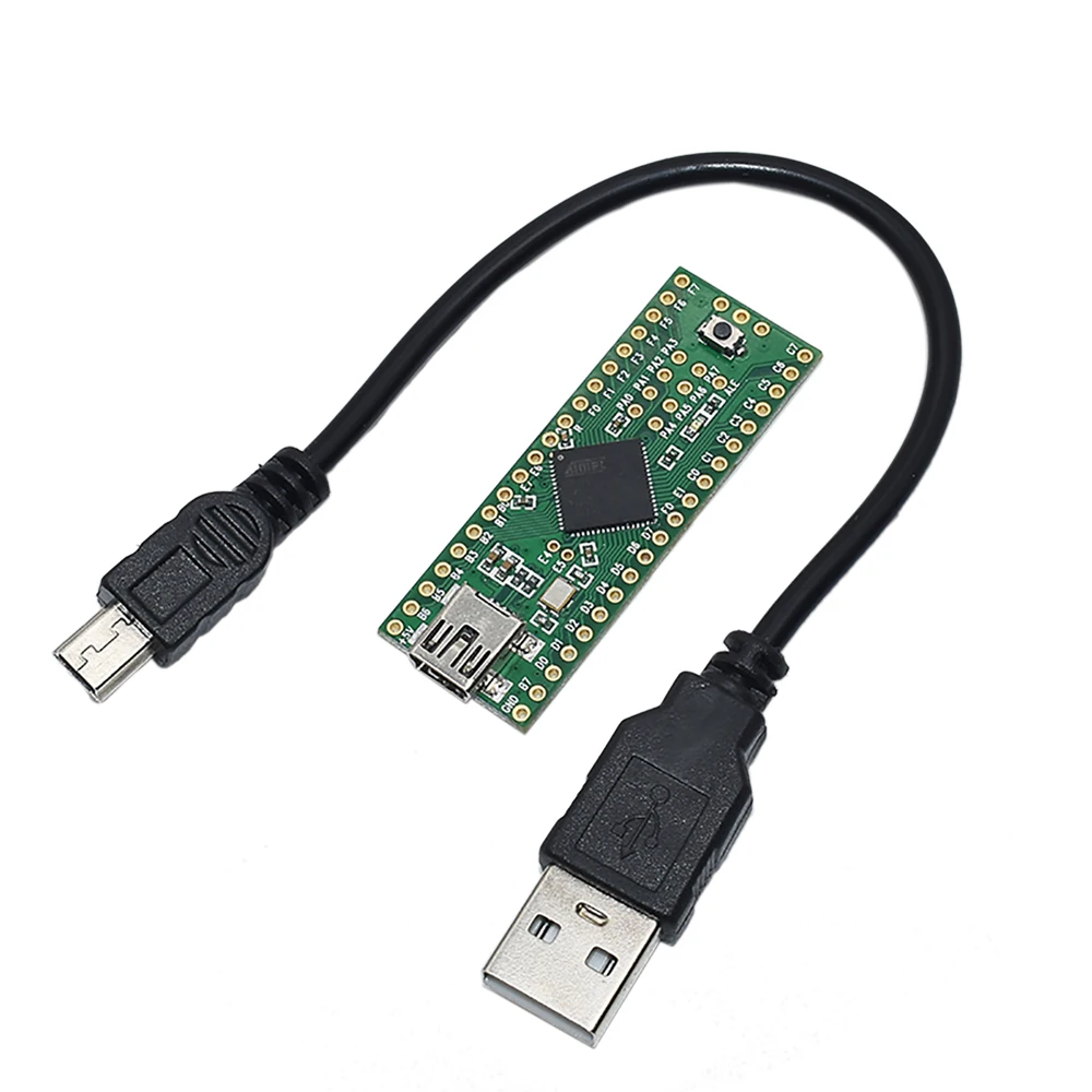AT90USB1286 Teensy 2,0 ++ USB AVR макетная плата ISP U Disk клавиатура мышь Экспериментальная плата для Arduino