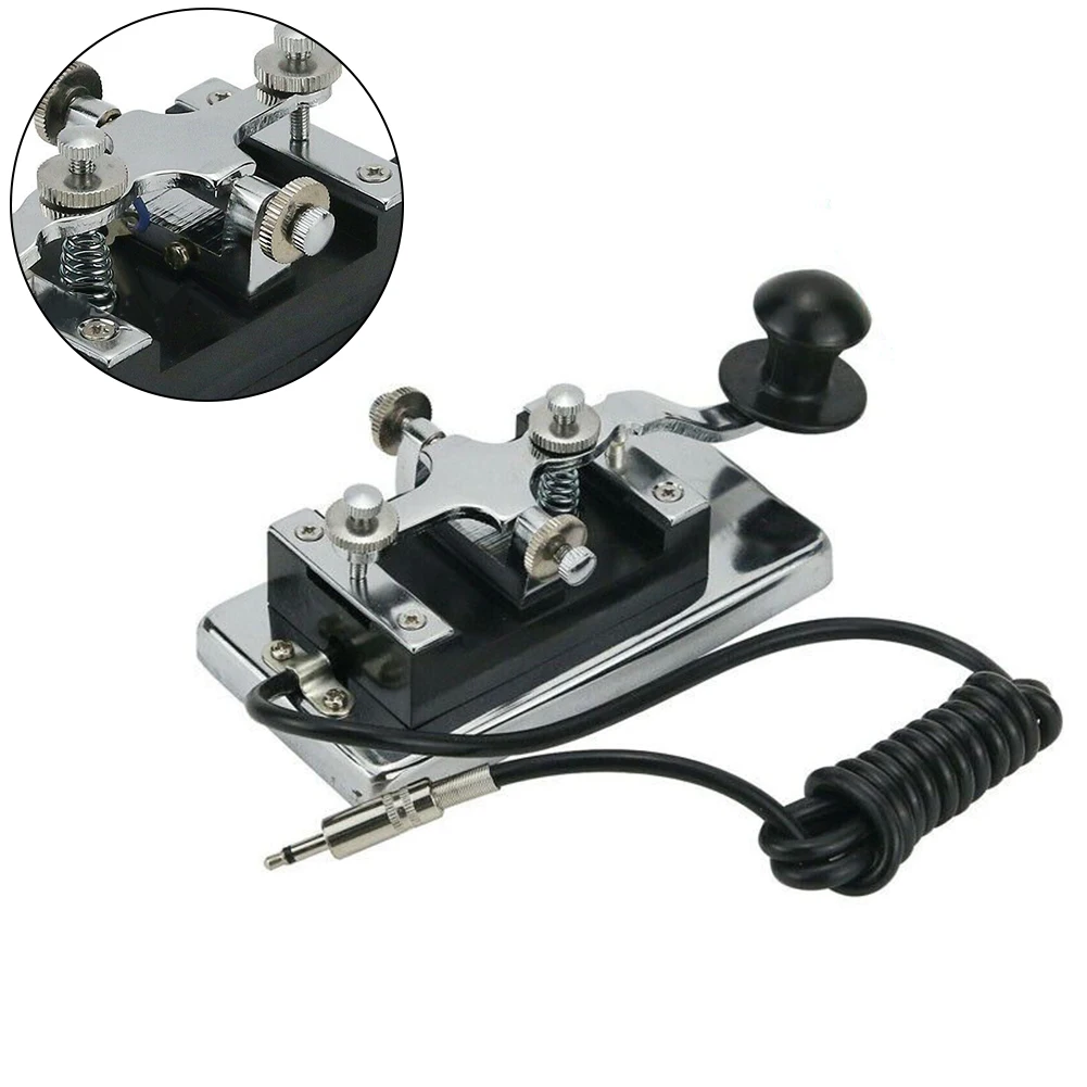 Ручной Телескопический ключ K4, ключ Morse, CW, подходит для коротковолнового радиоприемника, код Морзе, коммуникация по часовой стрелке, CW радио