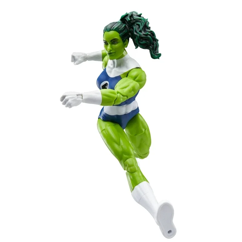 Фото Hasbro Marvel Legends Series Fantastic Four комиксы She-Hulk 15 см коллекция экшн-фигурок оригинальные игрушки модель орнамент подарки №3