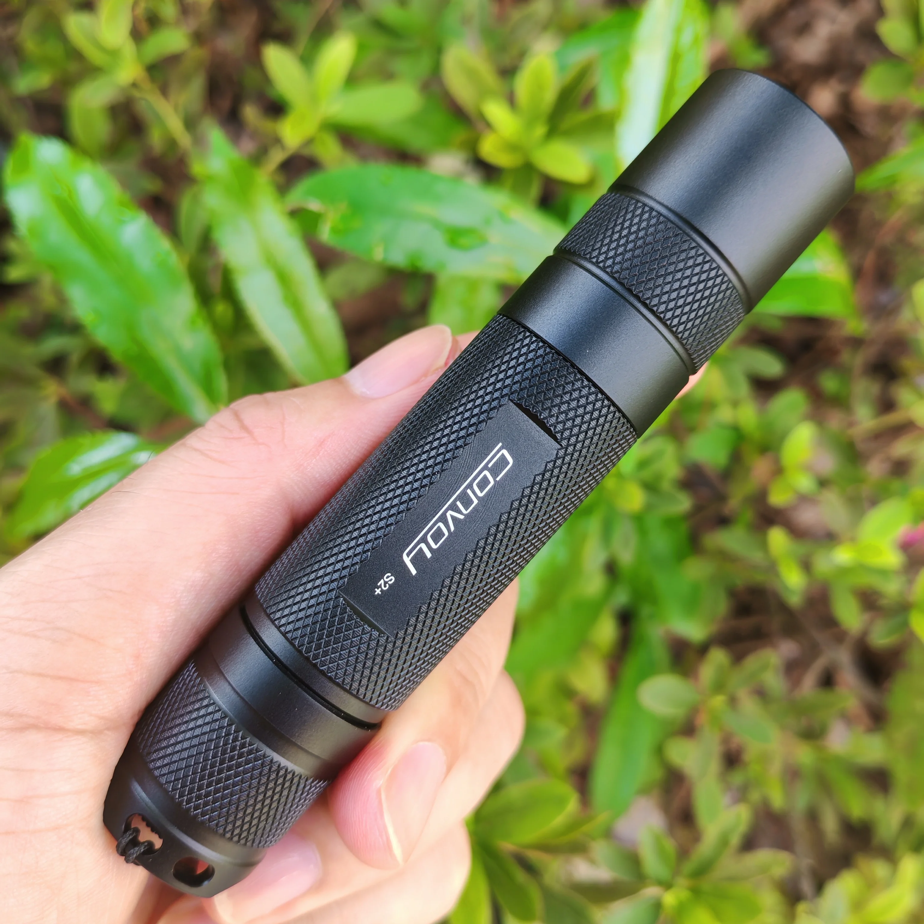Фонарик Convoy S2 Plus с LH351D Led Lanterna 18650, мини-вспышка, портативное освещение для кемпинга, пешего туризма, рыбалки Портативное освещение