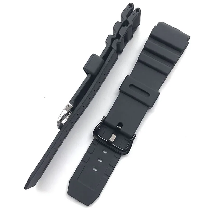 Фото Для часов Casio Swordfish MDV-106 MDV106 MDV-107 MTP-VD01 резиновый ремешок для часов 22 мм цепочка для часов мужской водонепроницаемый спортивный ремешок для часов №5
